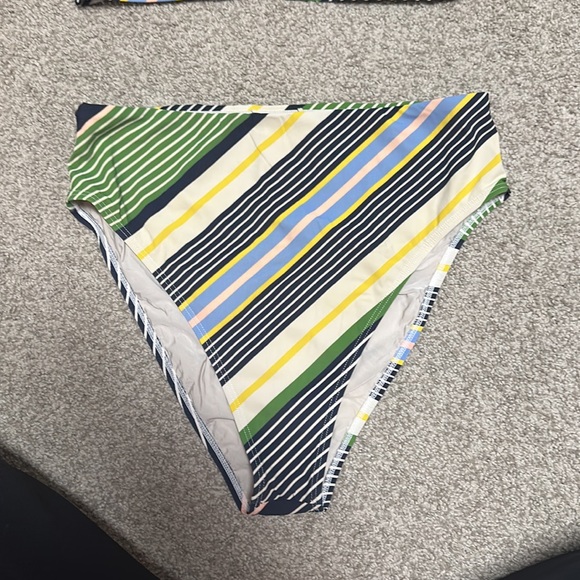Tory Burch bikini multi-stripe (high waist bottom) - Picture 2 of 3